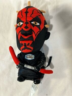 Talking WORKS Star Wars Darth Maul Plush